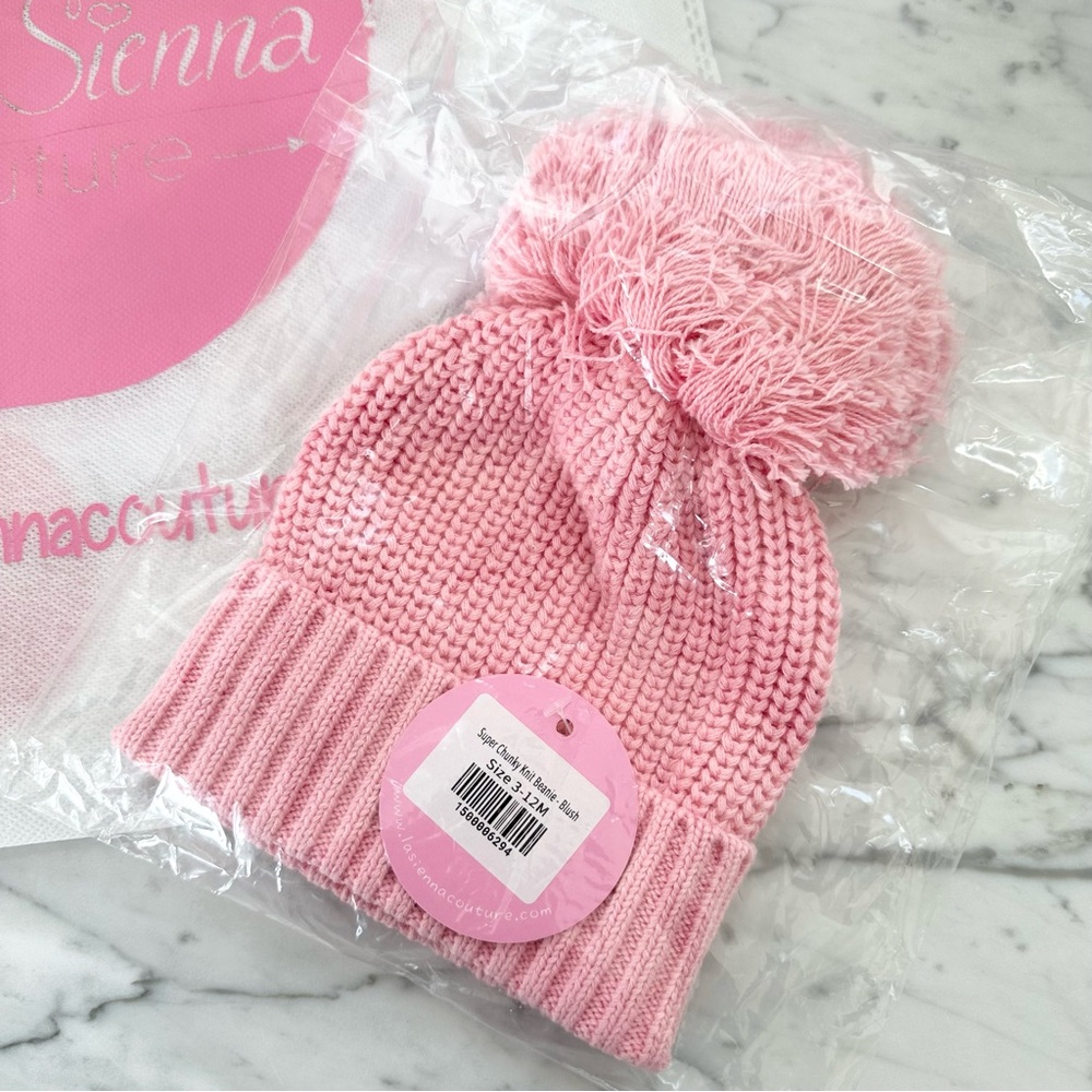 Baby Chunky Knit Beanie Hat - Picture 2 of 5